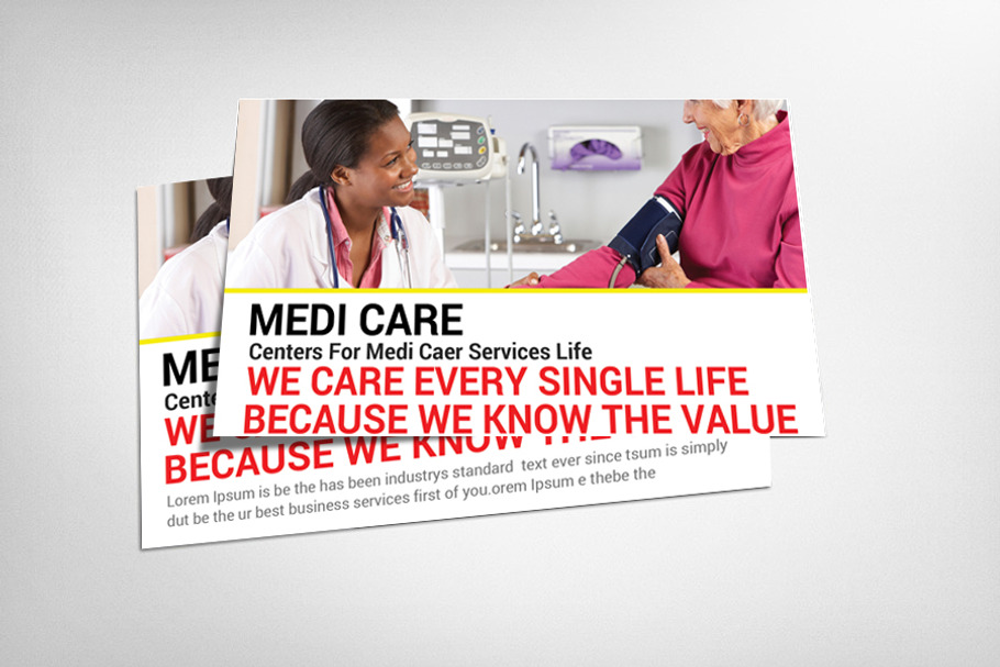 Doctor Post Card in Flyer Templates - product preview 8