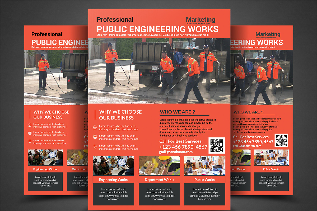 PUBLIC WORKS Flyer in Flyer Templates - product preview 8