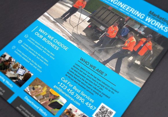 PUBLIC WORKS Flyer in Flyer Templates - product preview 2