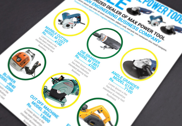Tool Flyer in Flyer Templates - product preview 2