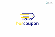 Bus Coupon Logo Template