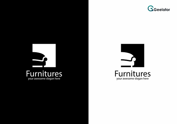 Furnitures Logo Template in Logo Templates - product preview 4