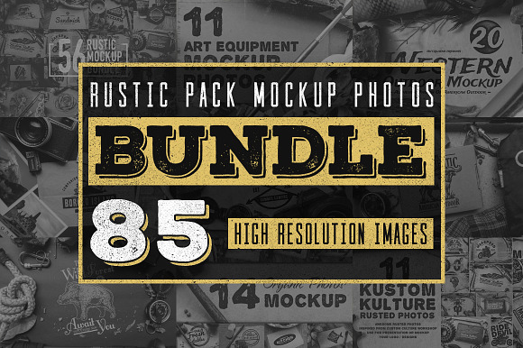 85 Mockup Photos Bundle in Print Mockups - product preview 30