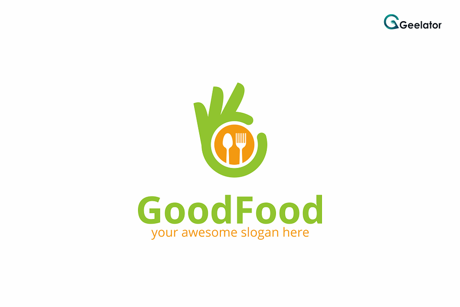 Good Food Logo Template in Logo Templates - product preview 8