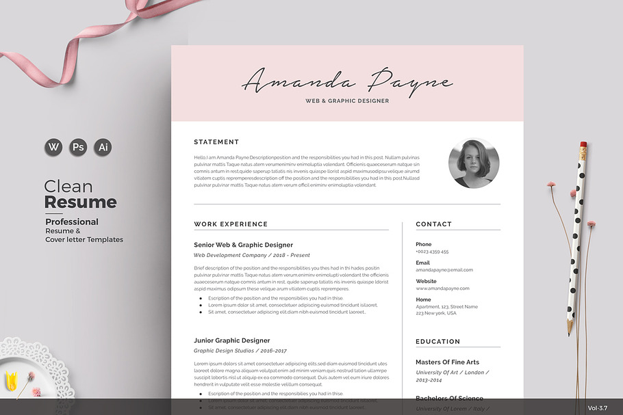 Resume/CV | Amanda