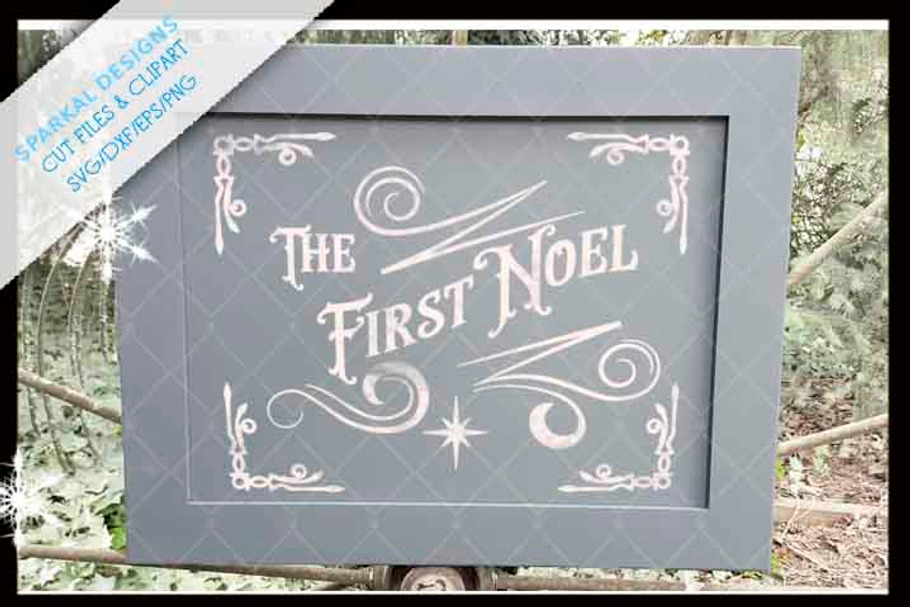 The First Noel Stencil file