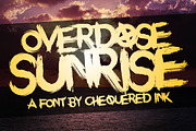 Overdose Sunrise Font