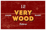 12 Very Wood Vector Textures
