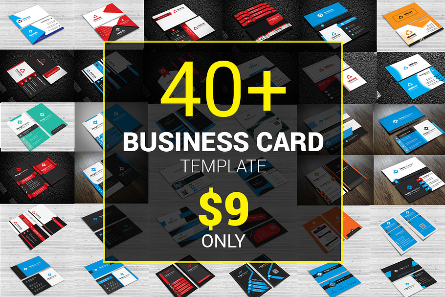 40+ Business Card Bundle 97% OFF