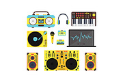 Dj Audio Music Equipment Set
