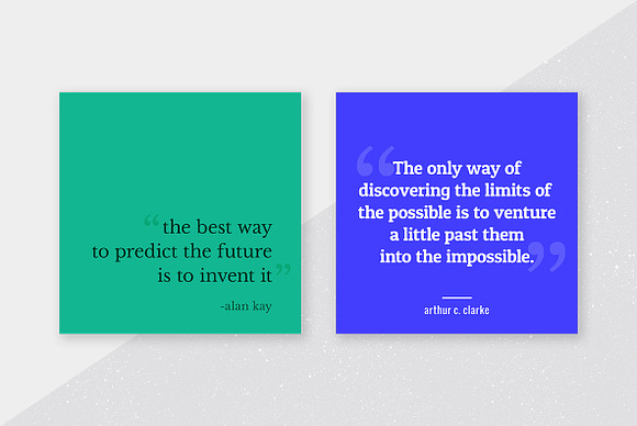 Quotes Social Media Kit in Instagram Templates - product preview 1