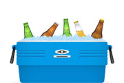 Beer ice cooler