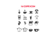 16 Coffee icons