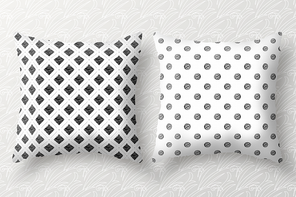 vector BIG seamless patterns SET in Patterns - product preview 5