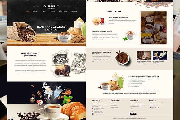 Coffee Wordpress Theme in WordPress Business Themes - product preview 1