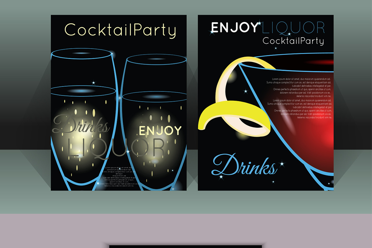 Template for nightclub or party in Flyer Templates - product preview 8