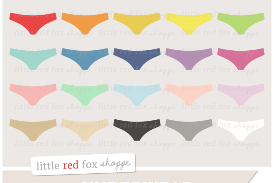 Underwear Clipart in Illustrations - product preview 8