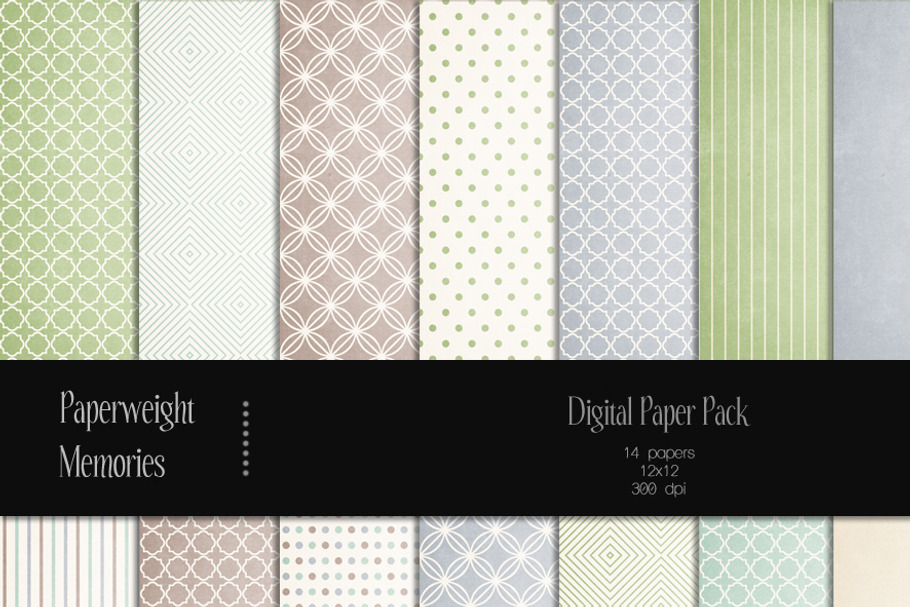 Patterned Paper - Faded Dreams
