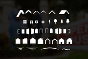 House Shape For Real Estate logo
