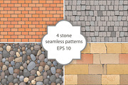 Seamless stone patterns
