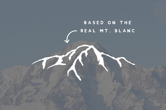 Mont Blanc Logo Template in Logo Templates - product preview 2