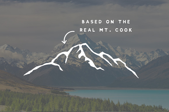 Mount Cook Logo Template in Logo Templates - product preview 2