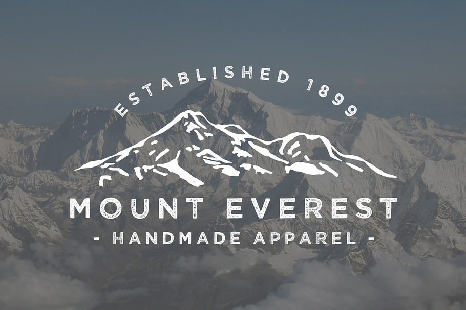 Mount Everest Logo Template in Logo Templates - product preview 8