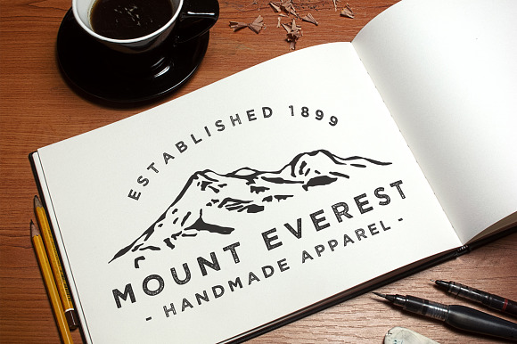 Mount Everest Logo Template in Logo Templates - product preview 3