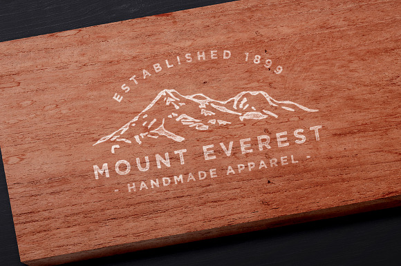 Mount Everest Logo Template in Logo Templates - product preview 4