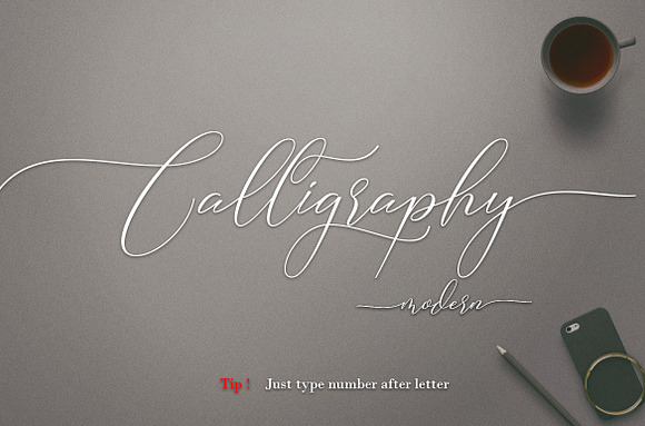 Camelia Calligraphy Modern in Modern Fonts - product preview 2