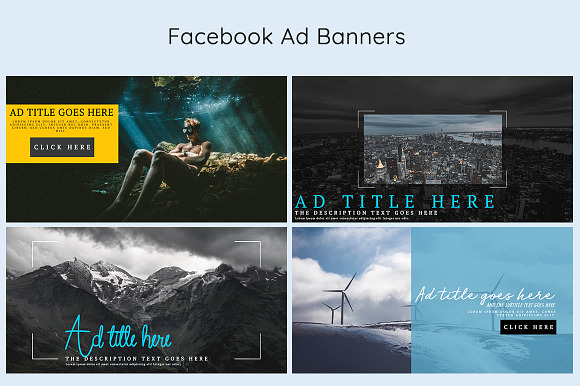 All in One Facebook Bundle in Facebook Templates - product preview 25