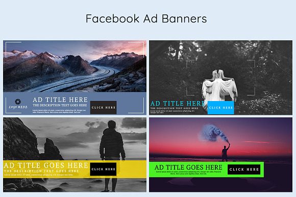 All in One Facebook Bundle in Facebook Templates - product preview 28