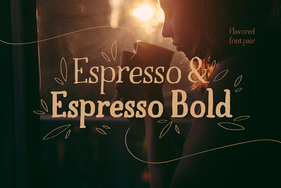 Espresso & Espresso Bold in Display Fonts - product preview 8