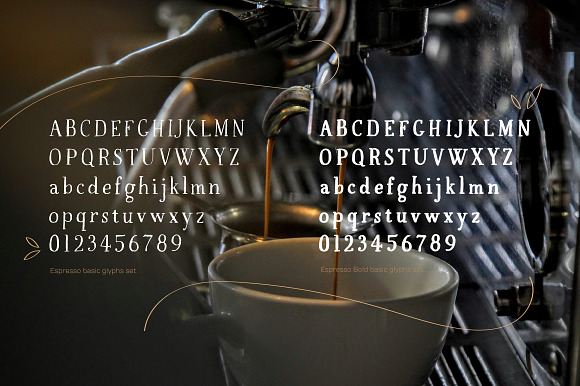 Espresso & Espresso Bold in Display Fonts - product preview 3