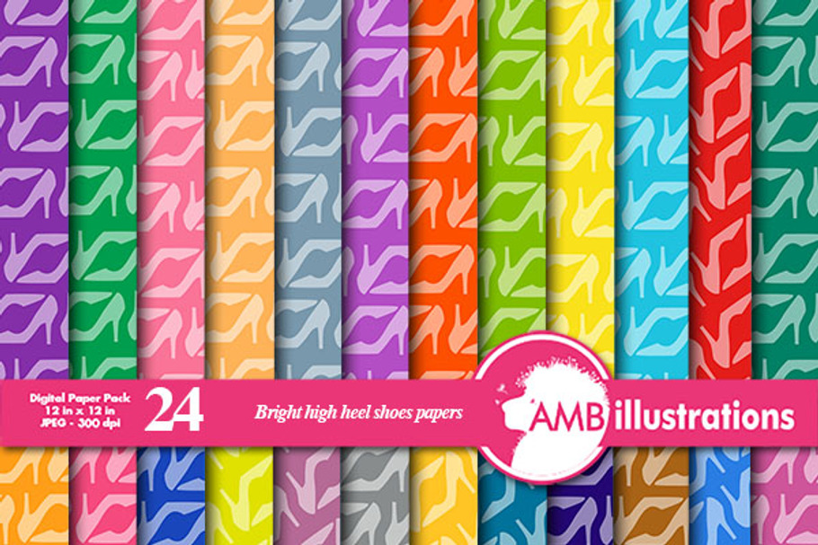 Bright High Heels Papers, 366
