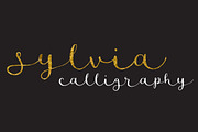 Sylvia Script - lowercase lettering