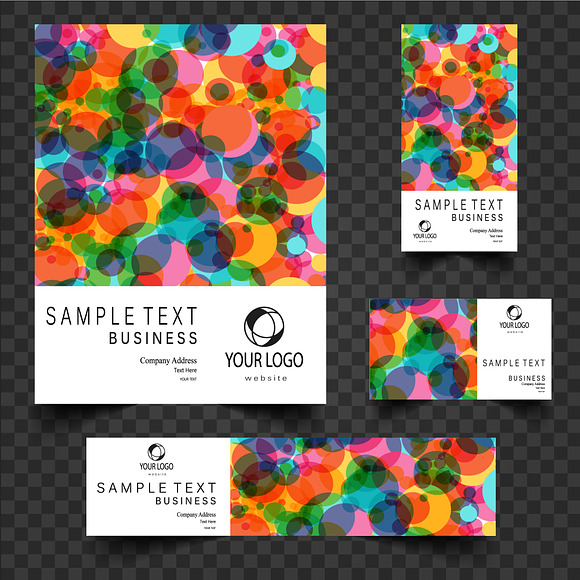 Business Card Template in Illustrations - product preview 2