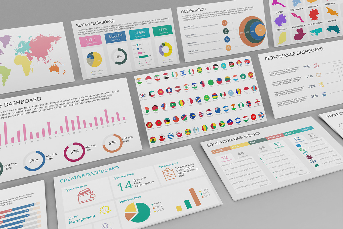 Mega PowerPoint Dashboard Creator in PowerPoint Templates - product preview 8
