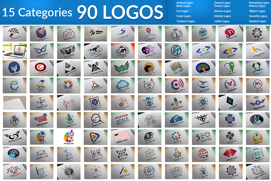 90 Big Bundle Logos (Special Offer)