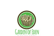 Garden of Eden Green Grocer Logo