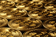 Bitcoin gold background high resolution