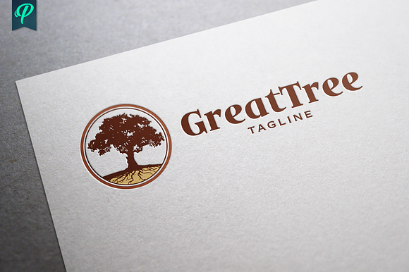 GreatTree Logo Design in Logo Templates - product preview 1