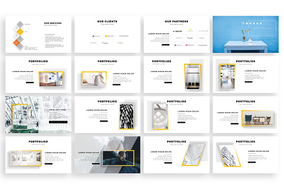 BORDE Premium Keynote Template in Keynote Templates - product preview 3