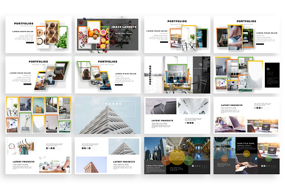 BORDE Premium Keynote Template in Keynote Templates - product preview 5