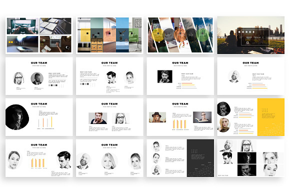 BORDE Premium Keynote Template in Keynote Templates - product preview 6