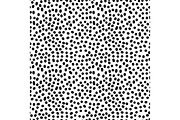 Monochrome seamless pattern in 80s style