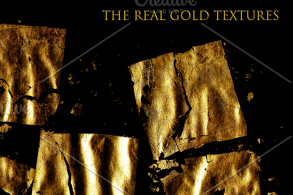 Realistic Gold Foil Texture Pack in Textures - product preview 1
