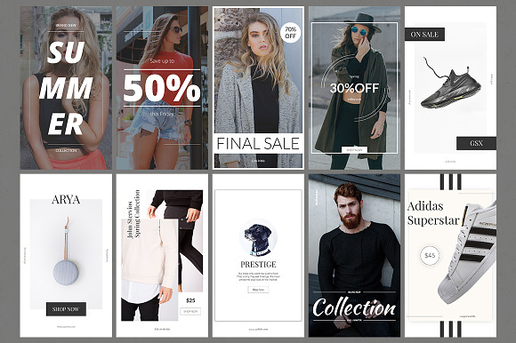 Shop Instagram Stories in Instagram Templates - product preview 4