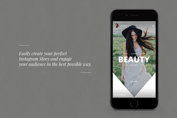 Beauty Instagram Stories in Instagram Templates - product preview 2