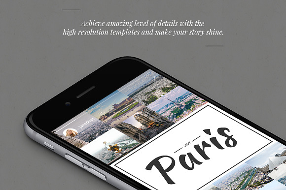 Travel Instagram Stories in Instagram Templates - product preview 3